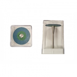 Lešticí disk, modrý, střední